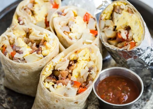 Braum’s 3 Meat Breakfast Burrito