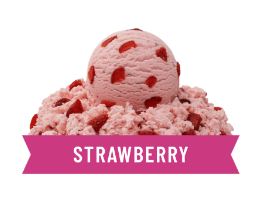 Braum's Strawberry Frozen Yogurt