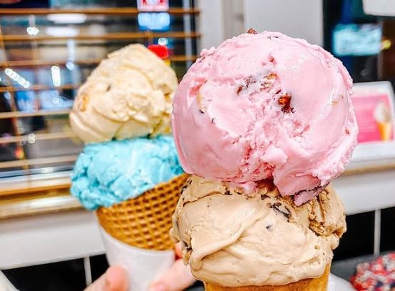 Braums Cherry Limeade Sherbet Ice Cream