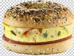 Braum's Bagel Omelette