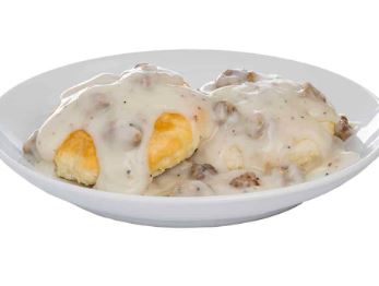 Braum’s Biscuit & Gravy
