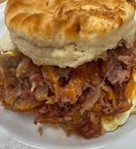 Braum’s Biscuit, Ham & Egg