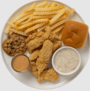 Braum's Chicken Strip Dinner