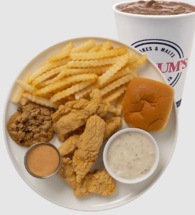 Braum's Chicken Strip Dinner