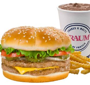Braum's Double Quarter Pound Cheeseburger