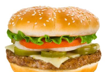 Braum’s Jalapeño Pepper Jack Cheeseburger